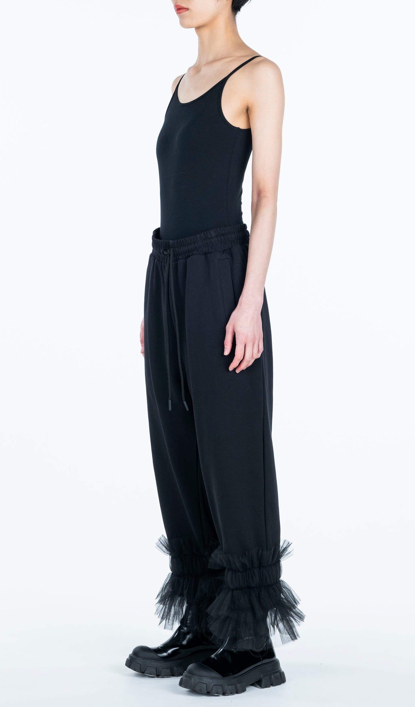 Tulle Sweat Pants