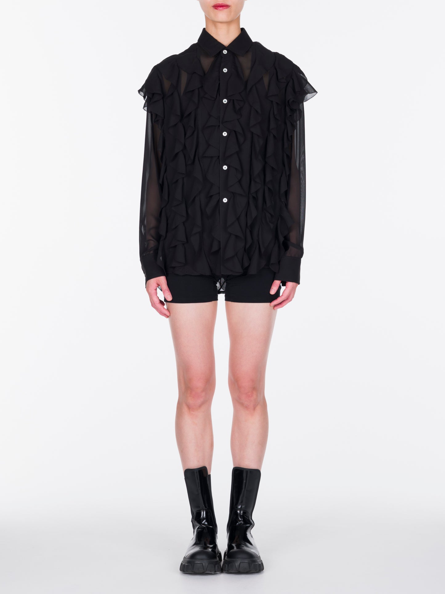 Pico Ruffle Shirt