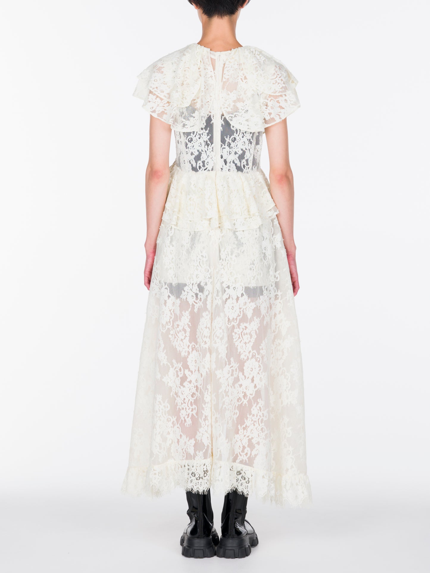 Double Collar Lace Dress