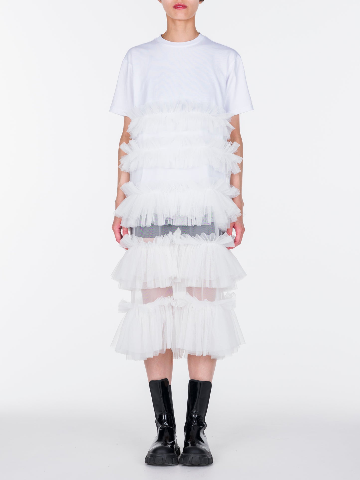 Tulle Long T-Shirt