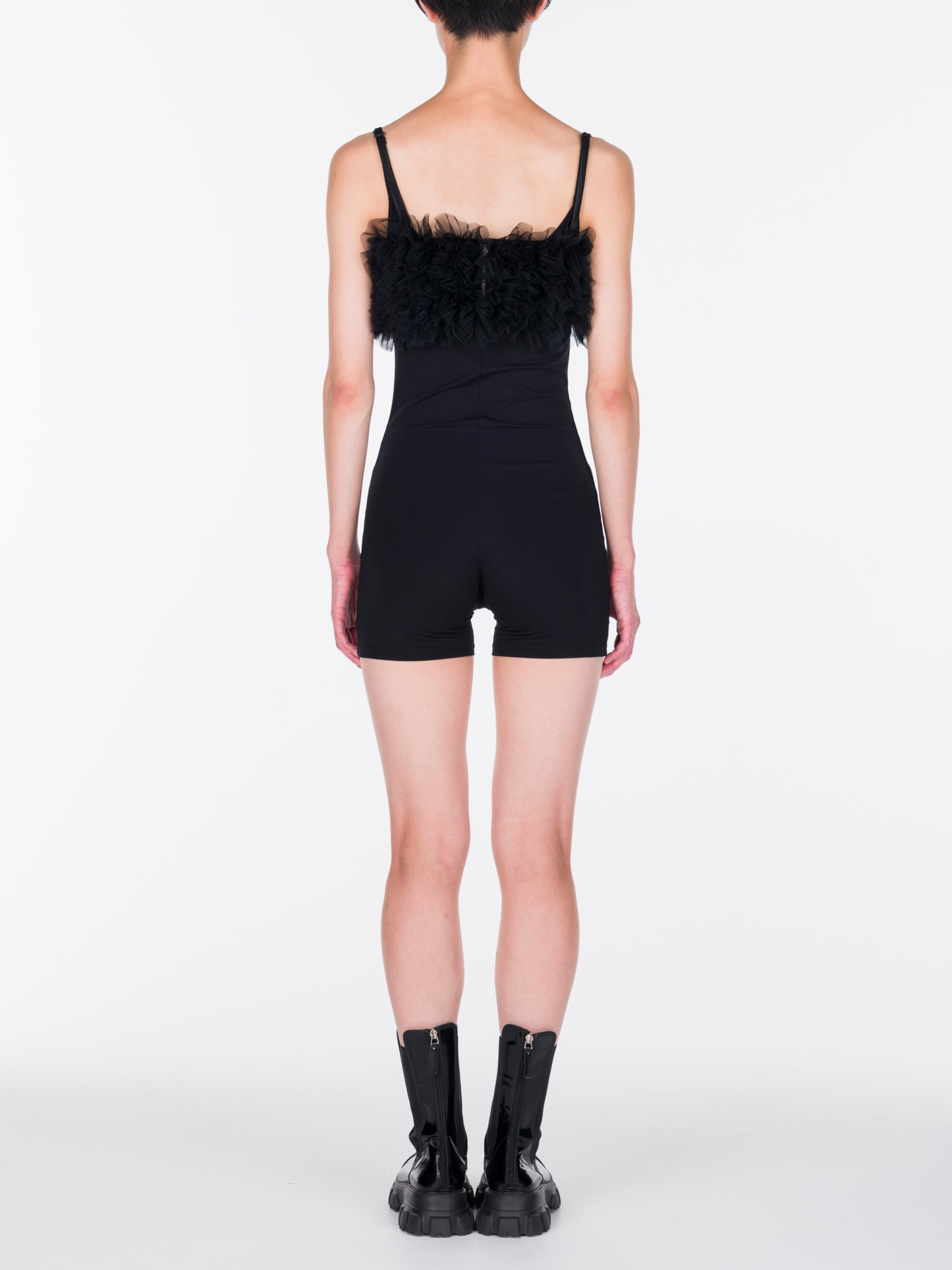 Tulle Ruffle Bustier