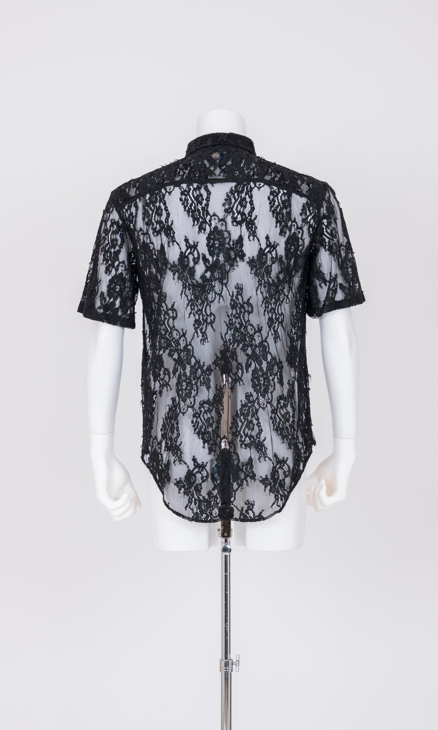 Lace Short Sleeve Shirt