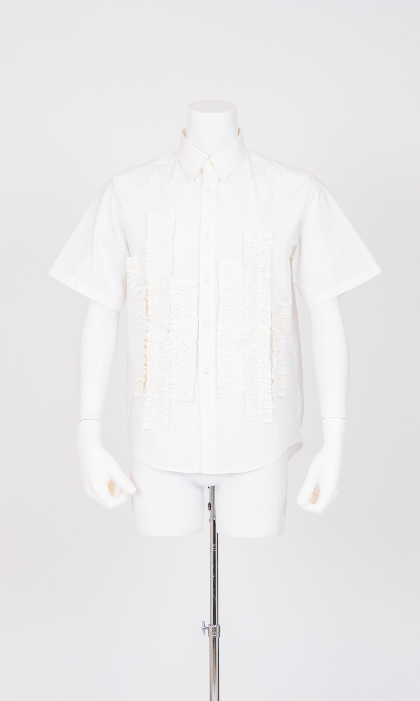 Ruffle Short Sleeve Shirt