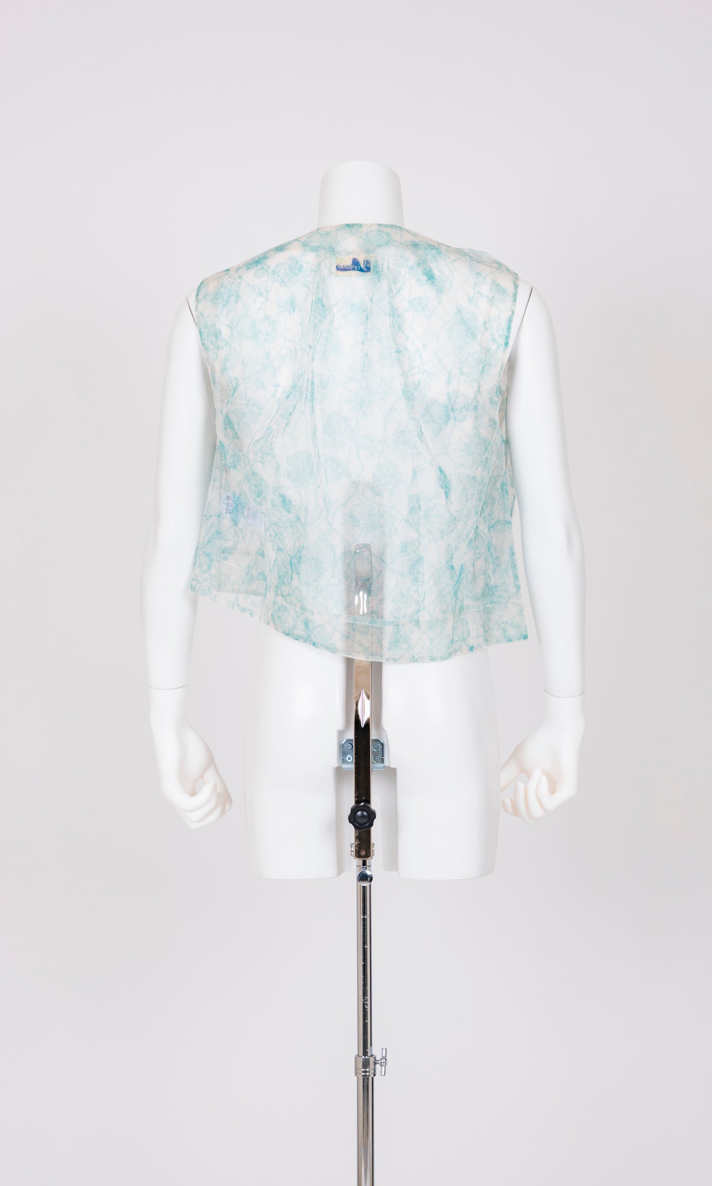 Tulle Irregular Pleated Vest