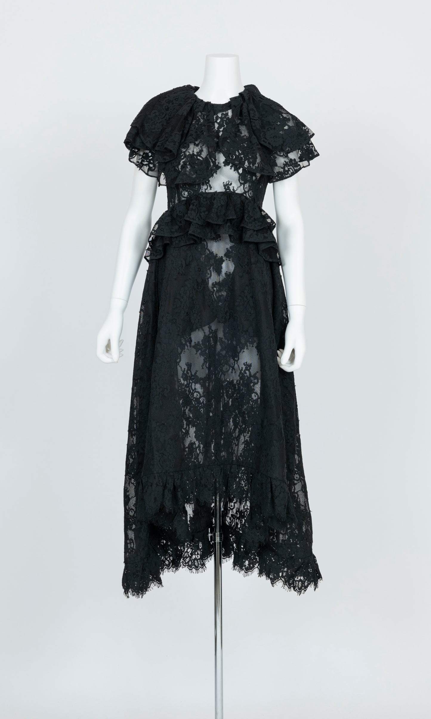 Double Collar Lace Dress