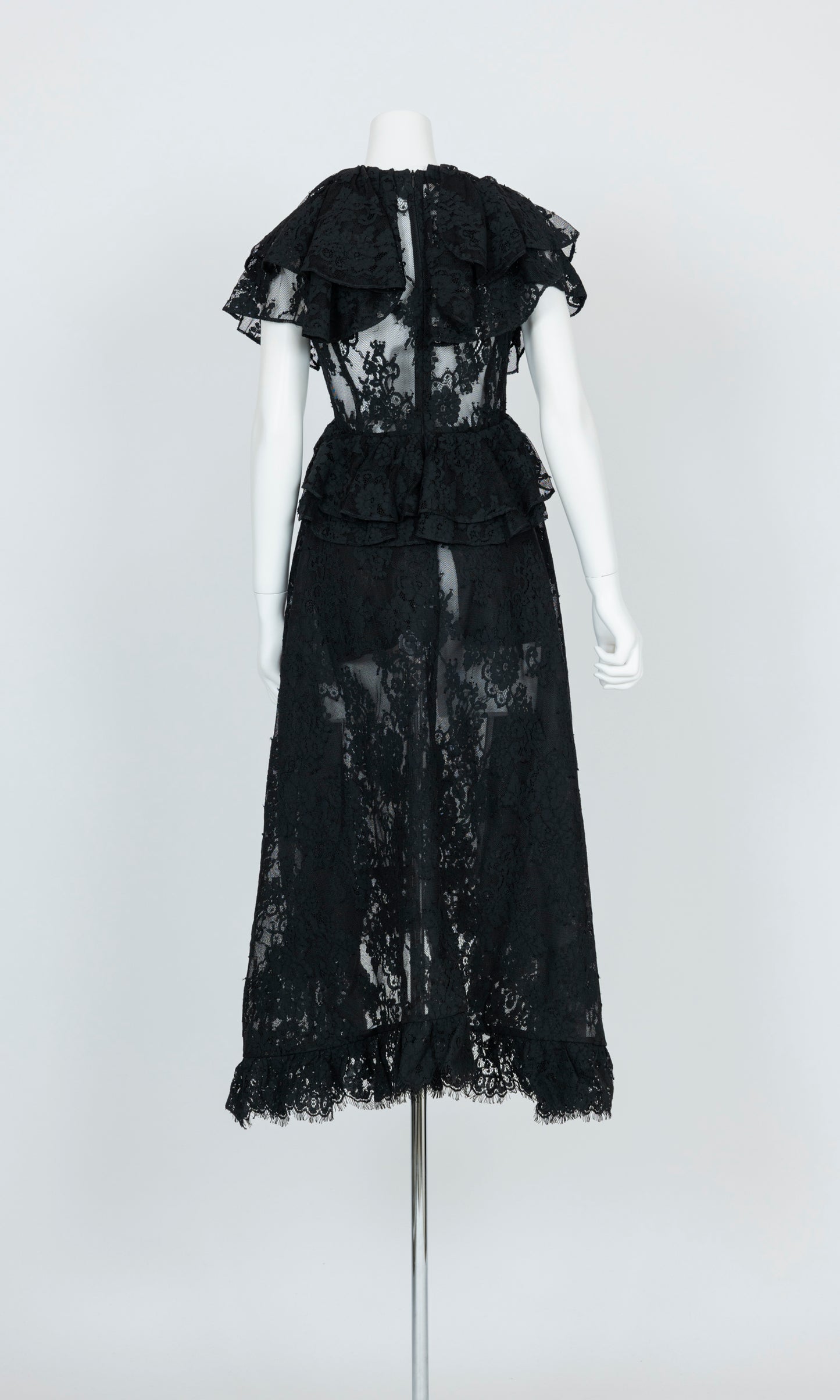 Double Collar Lace Dress