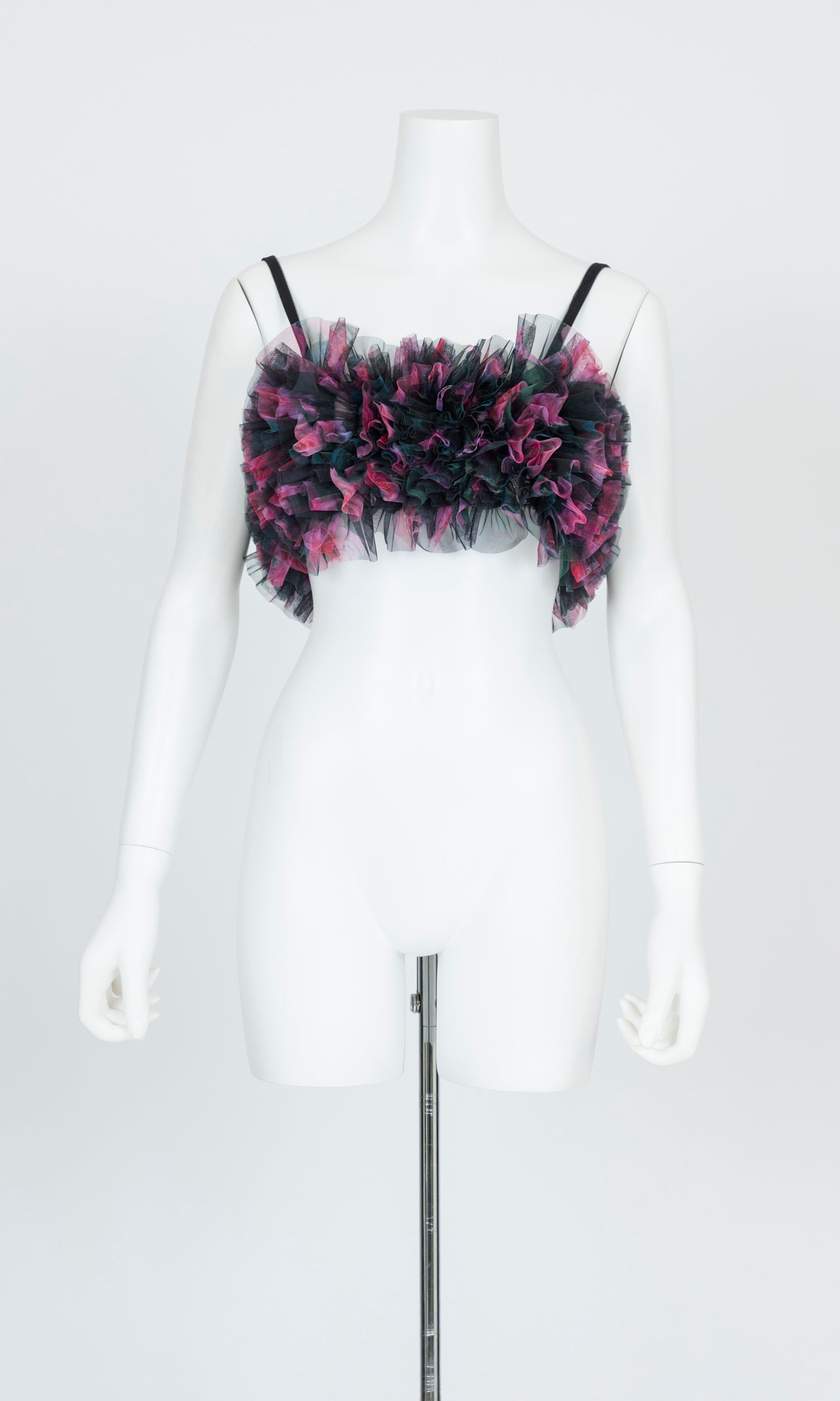 Tulle Ruffle Bustier