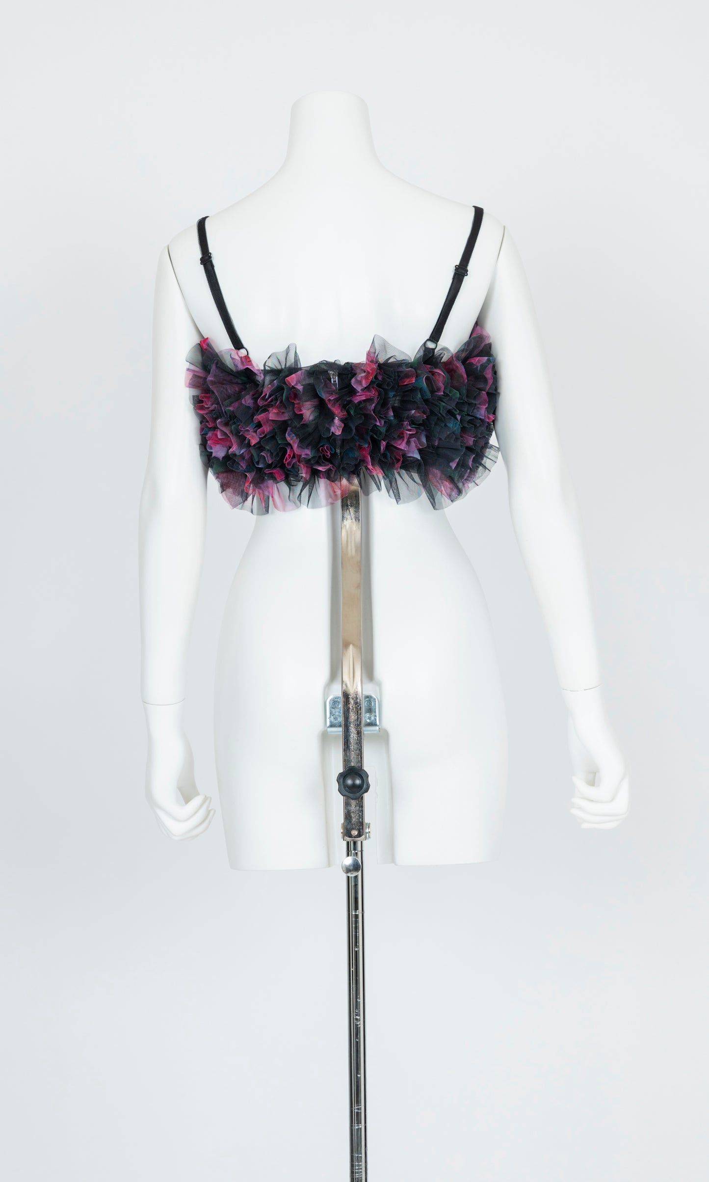 Tulle Ruffle Bustier