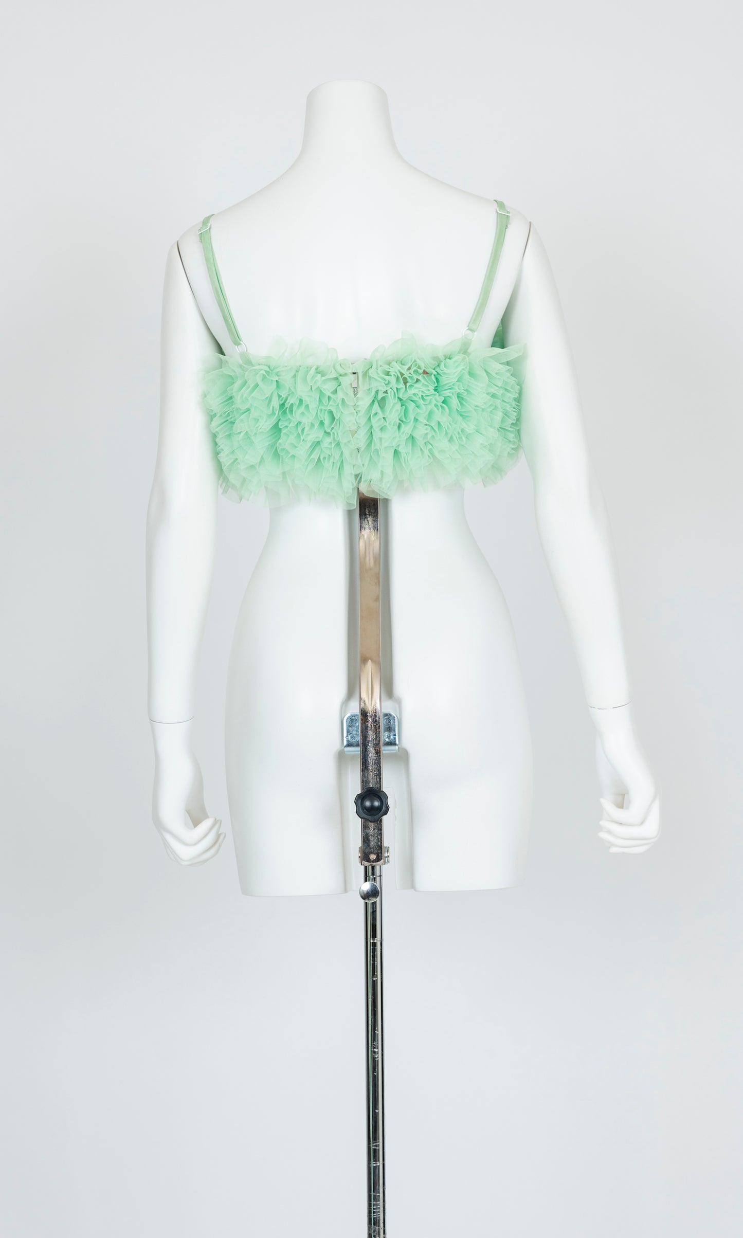 Tulle Ruffle Bustier