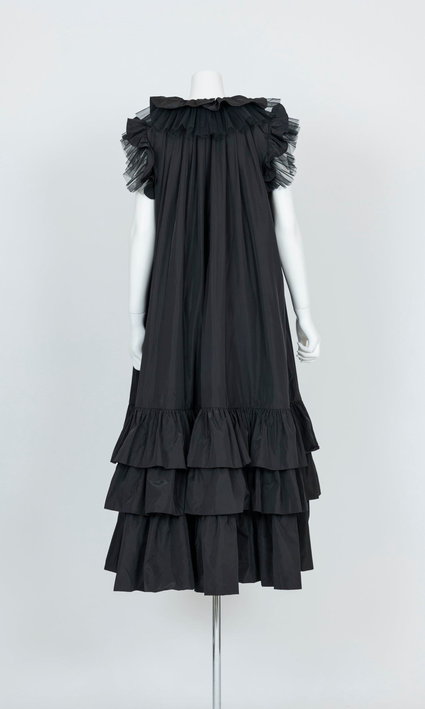 Tulle Layered Sleeveless Dress