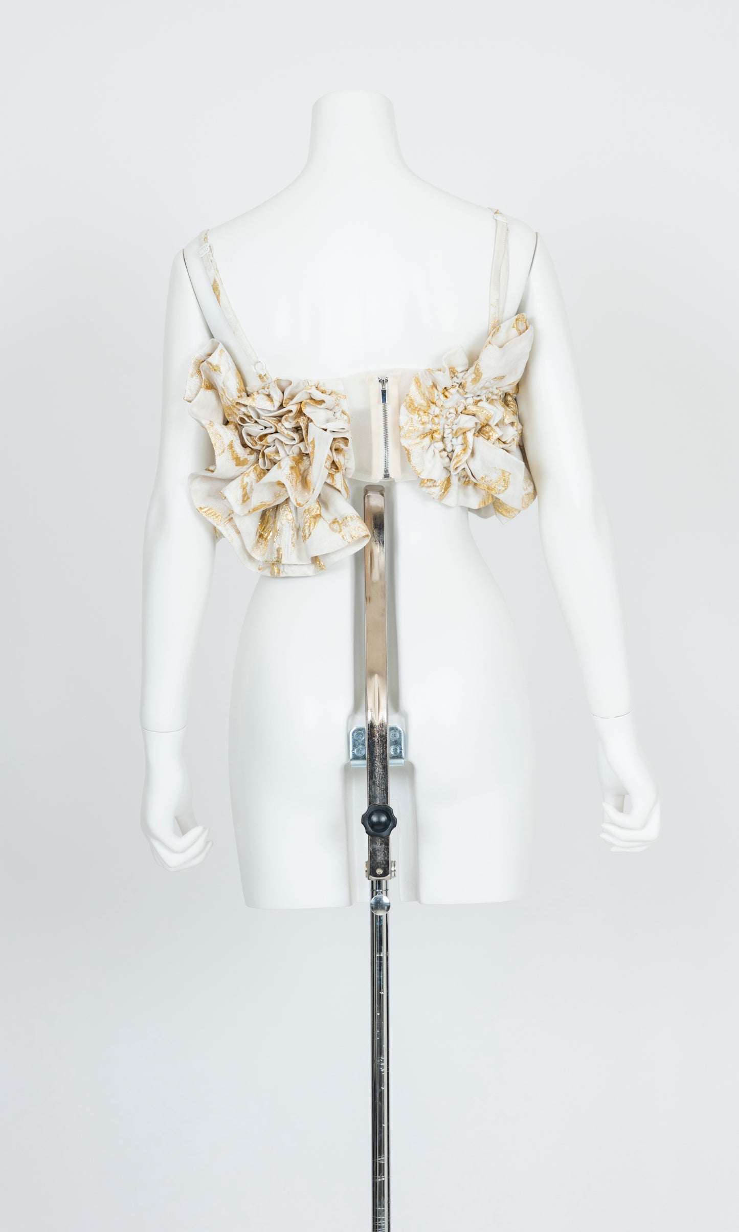 Jacquard Flower Bustier