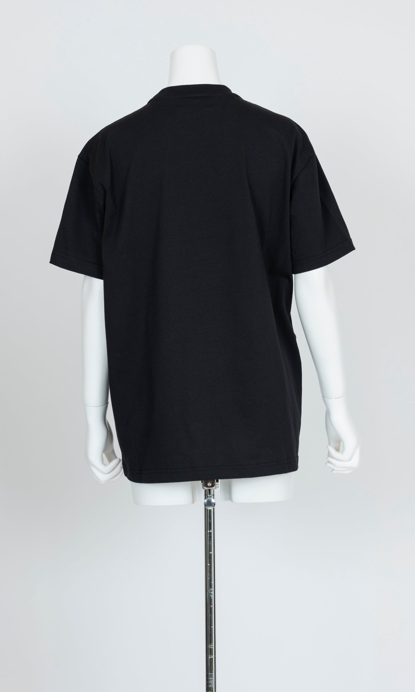 Logo & Rose Embroidered T-Shirt
