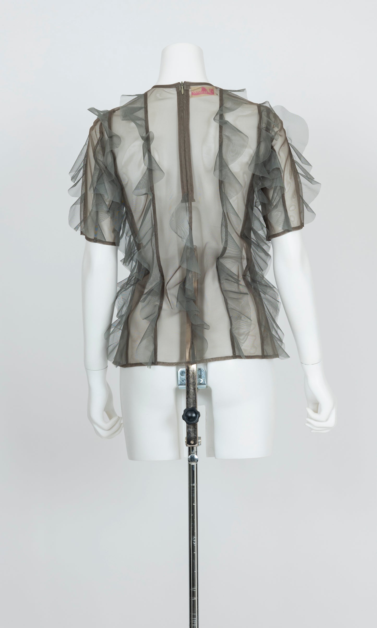 Tulle Ruffle Top