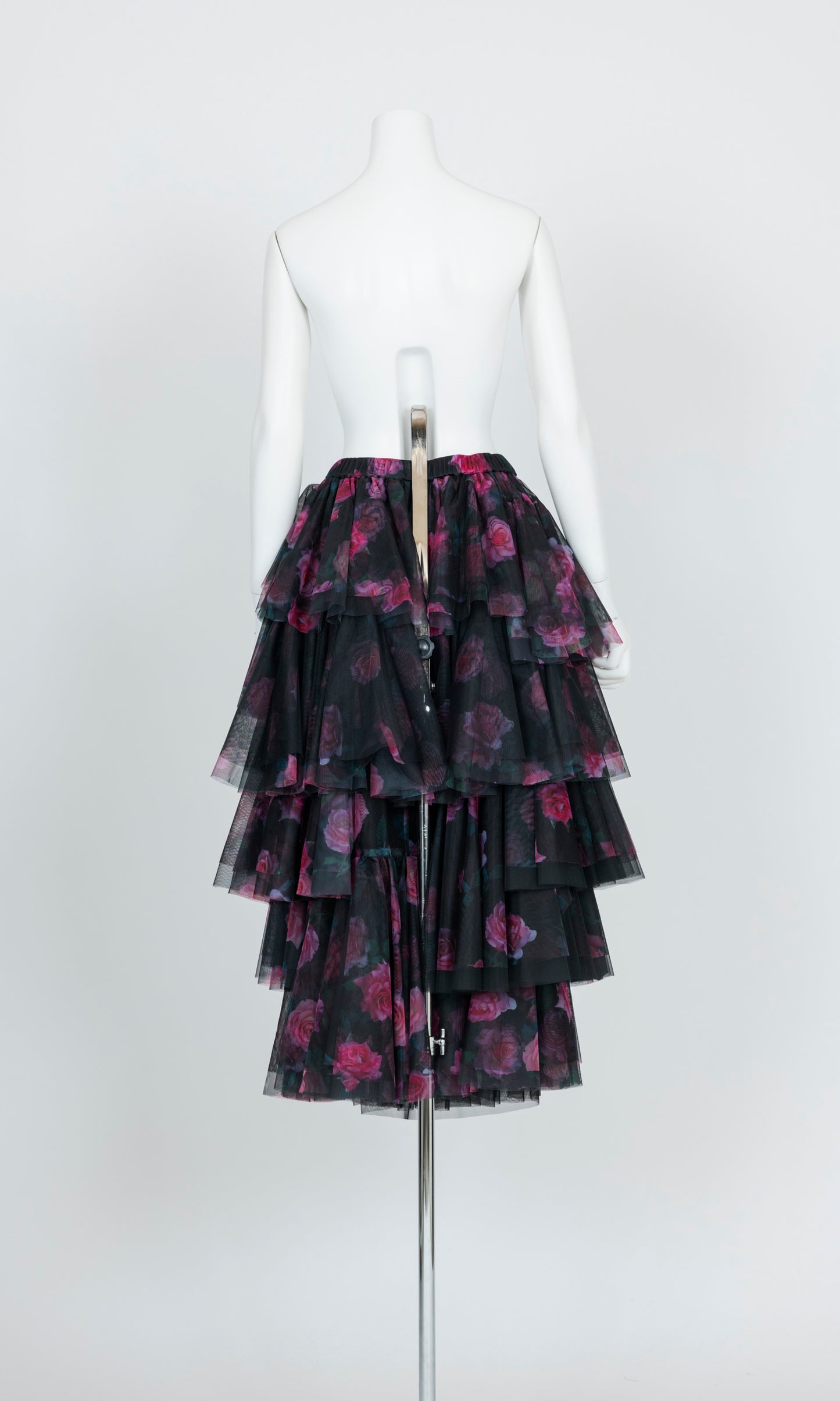 Tulle Ruffle Tiered Skirt