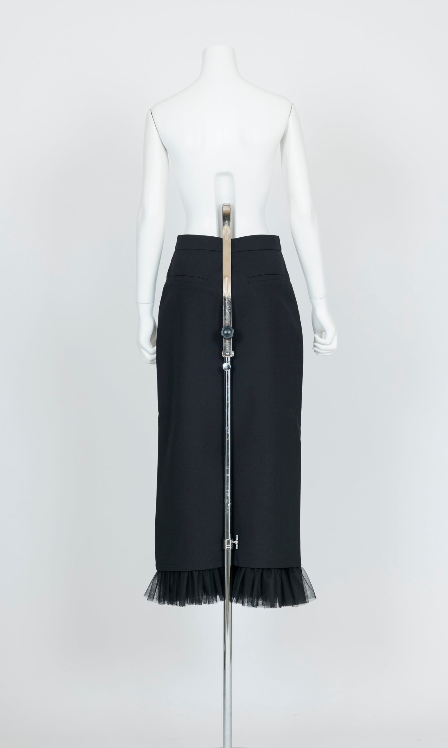 Tulle Layered Midi Skirt