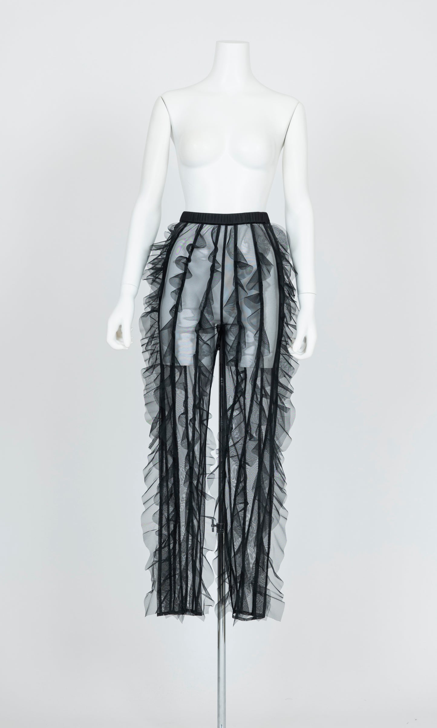 Ruffle Tulle Leggings