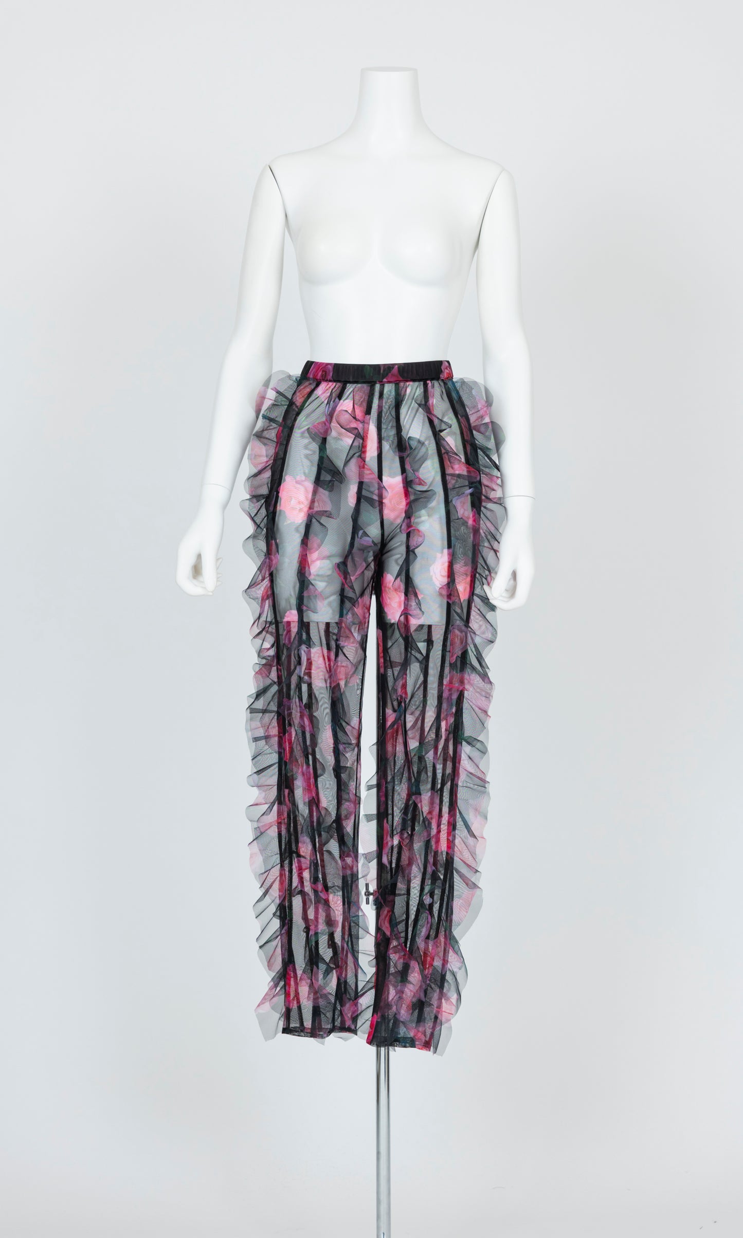 Ruffle Tulle Leggings