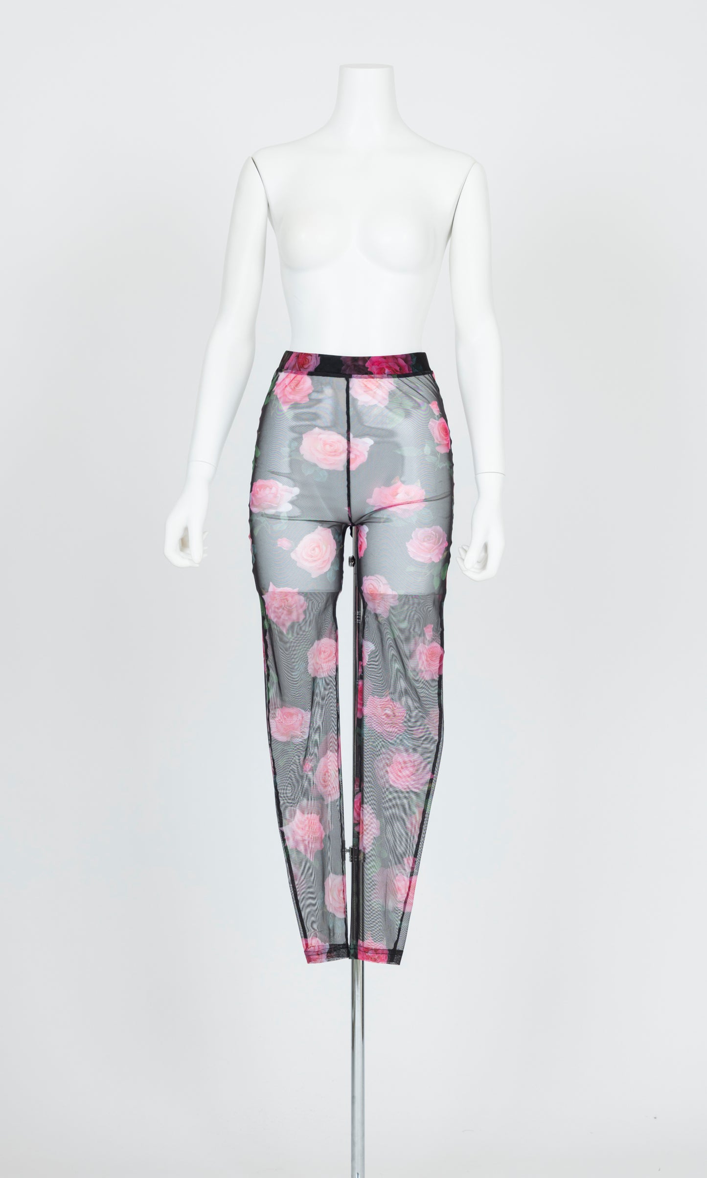 Printed Mesh Leggings