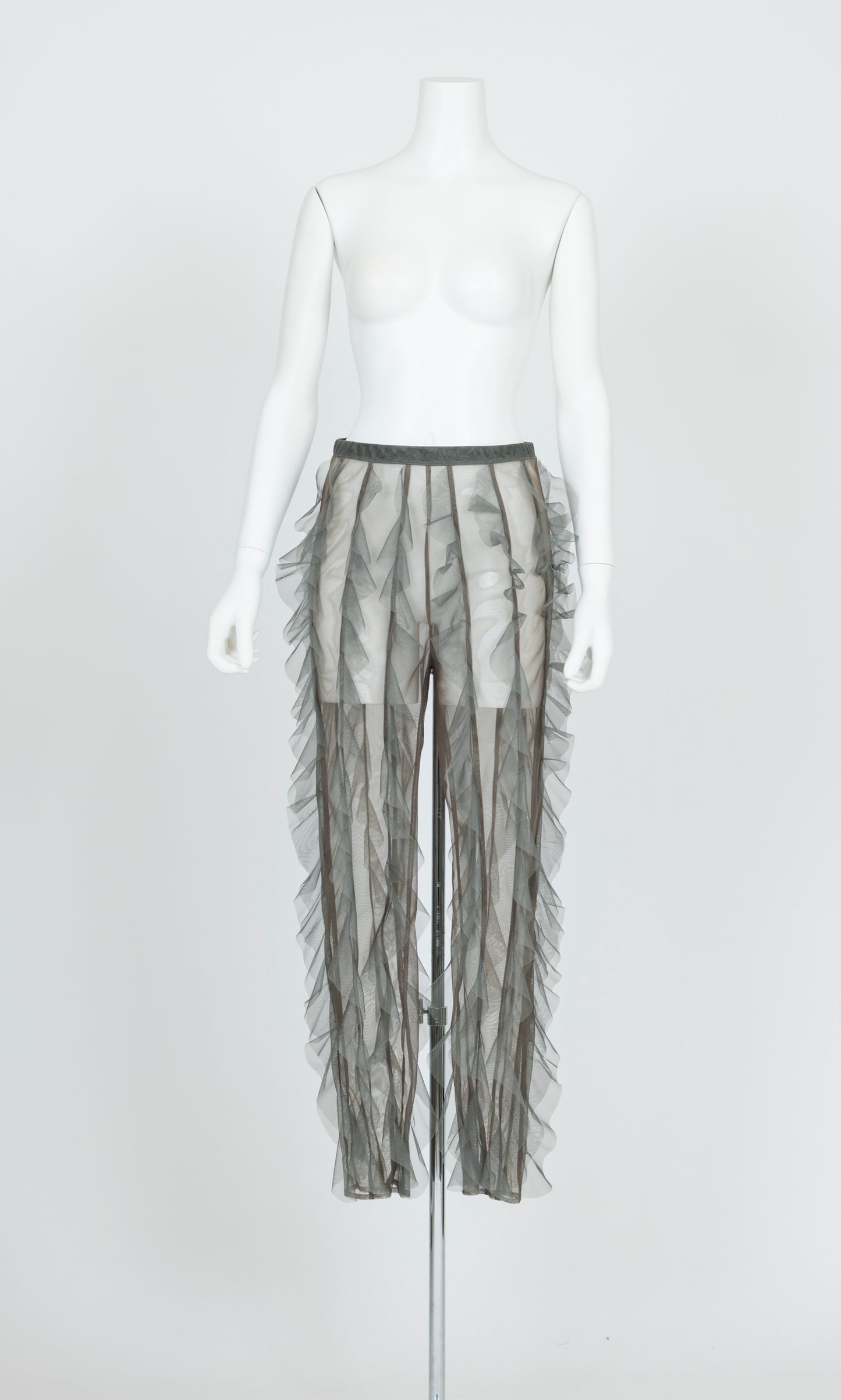 Ruffle Tulle Leggings