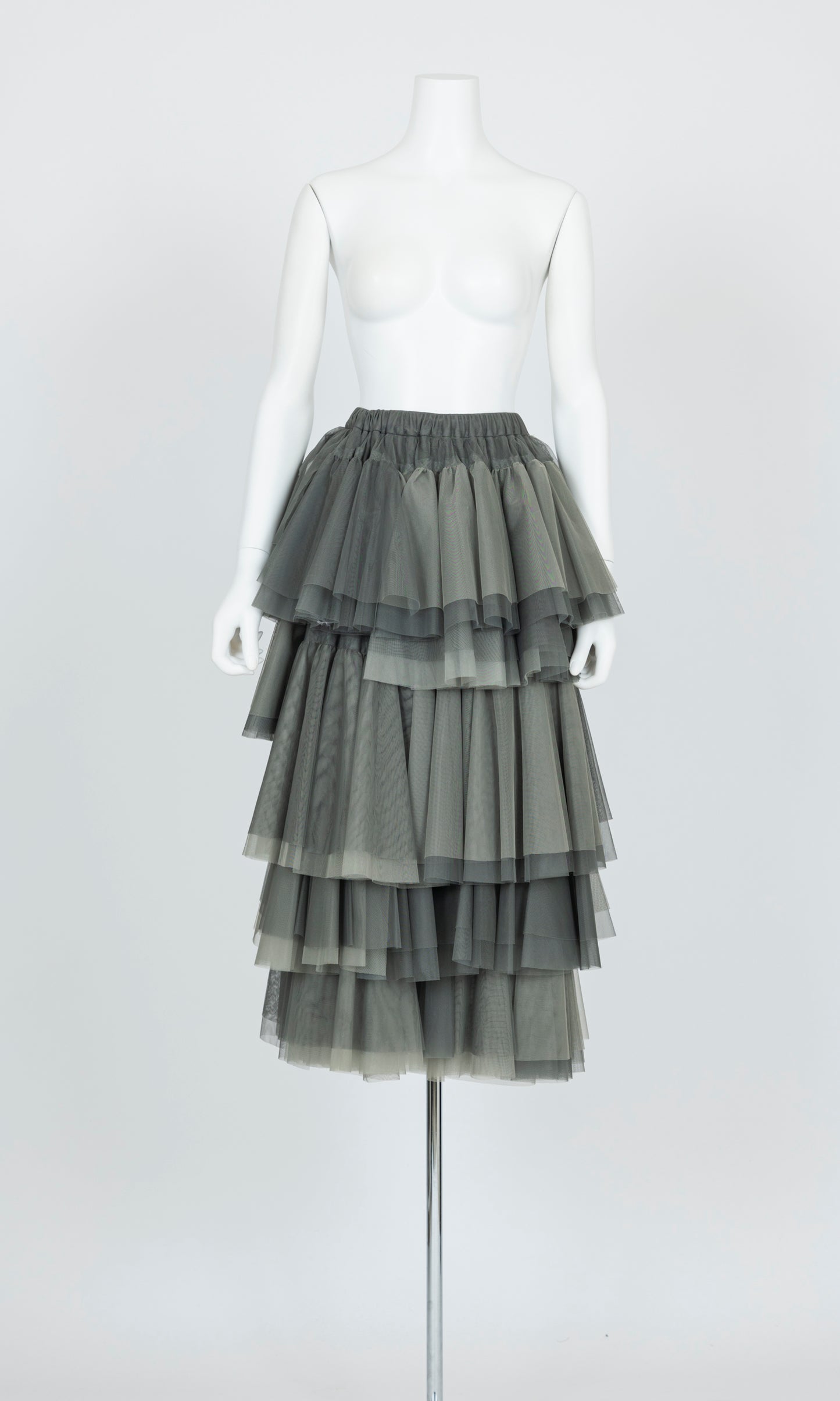 Tulle Ruffle Tiered Skirt