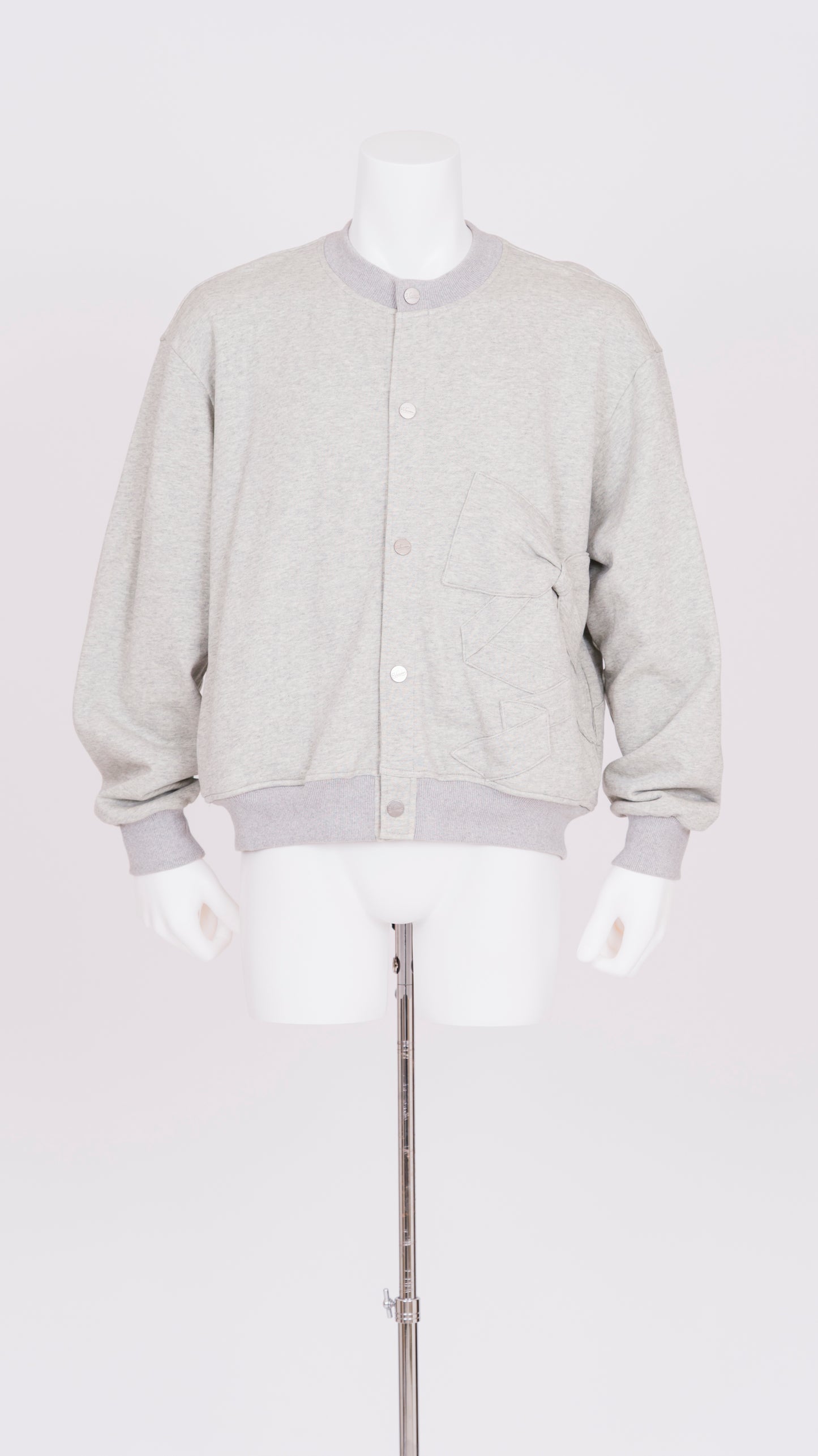Ribbon Detail Jersey Cardigan