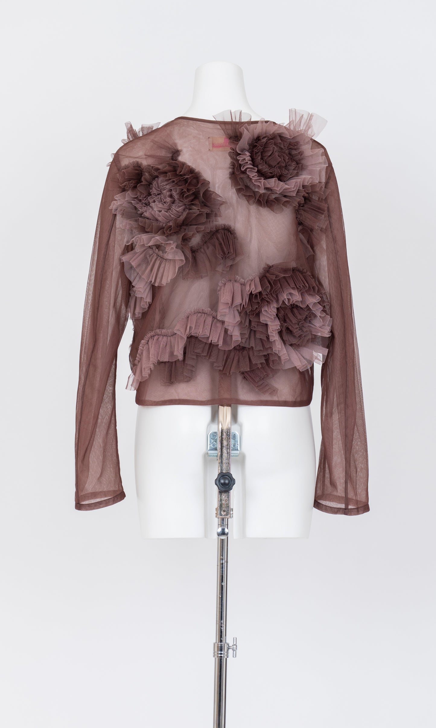 Flower Tulle Cardigan