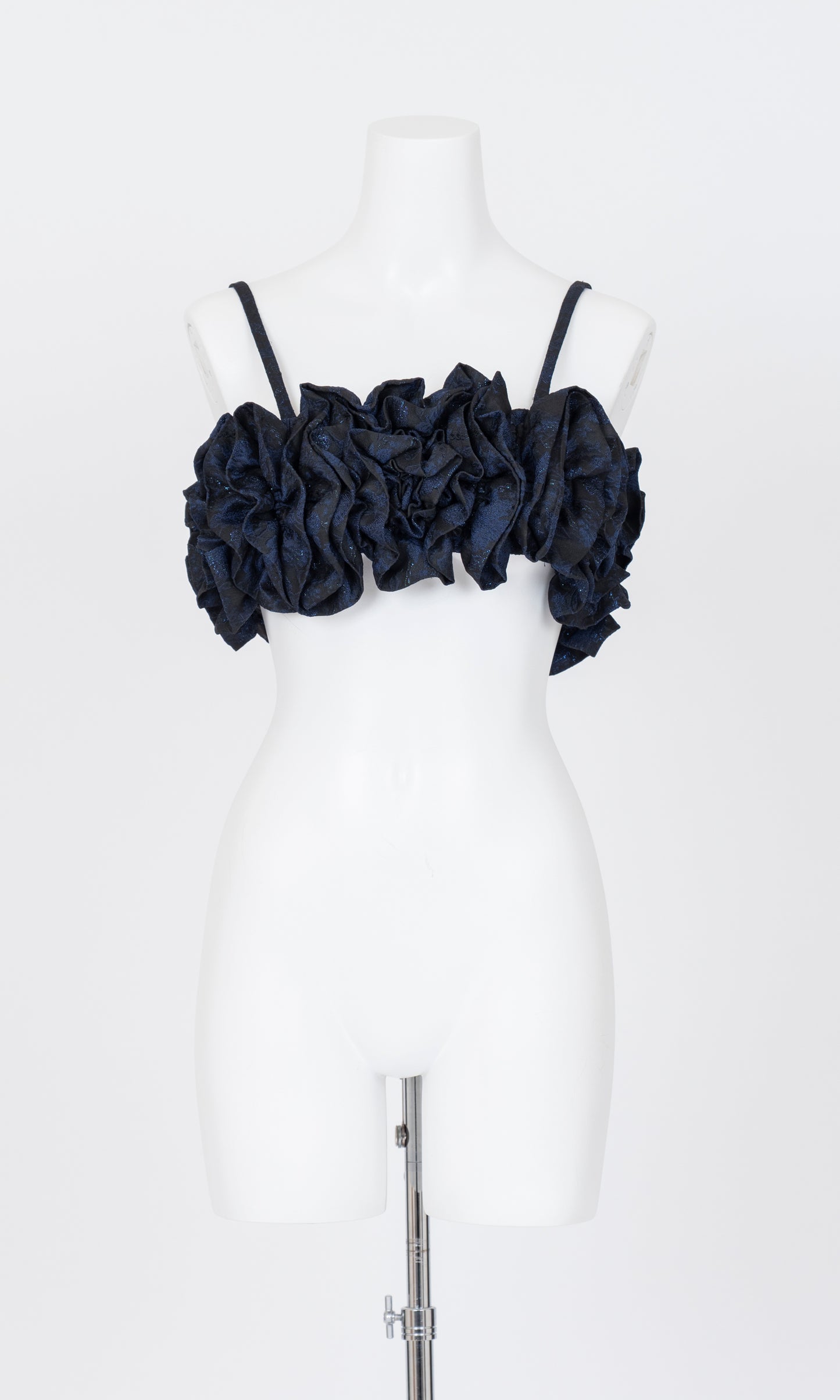 Jacquard Flower Bustier