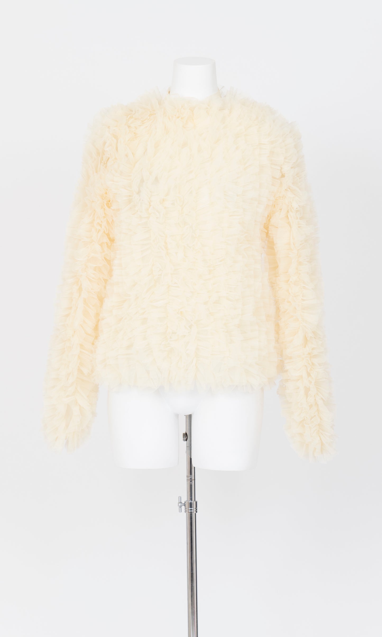 Ruffle Tulle Top