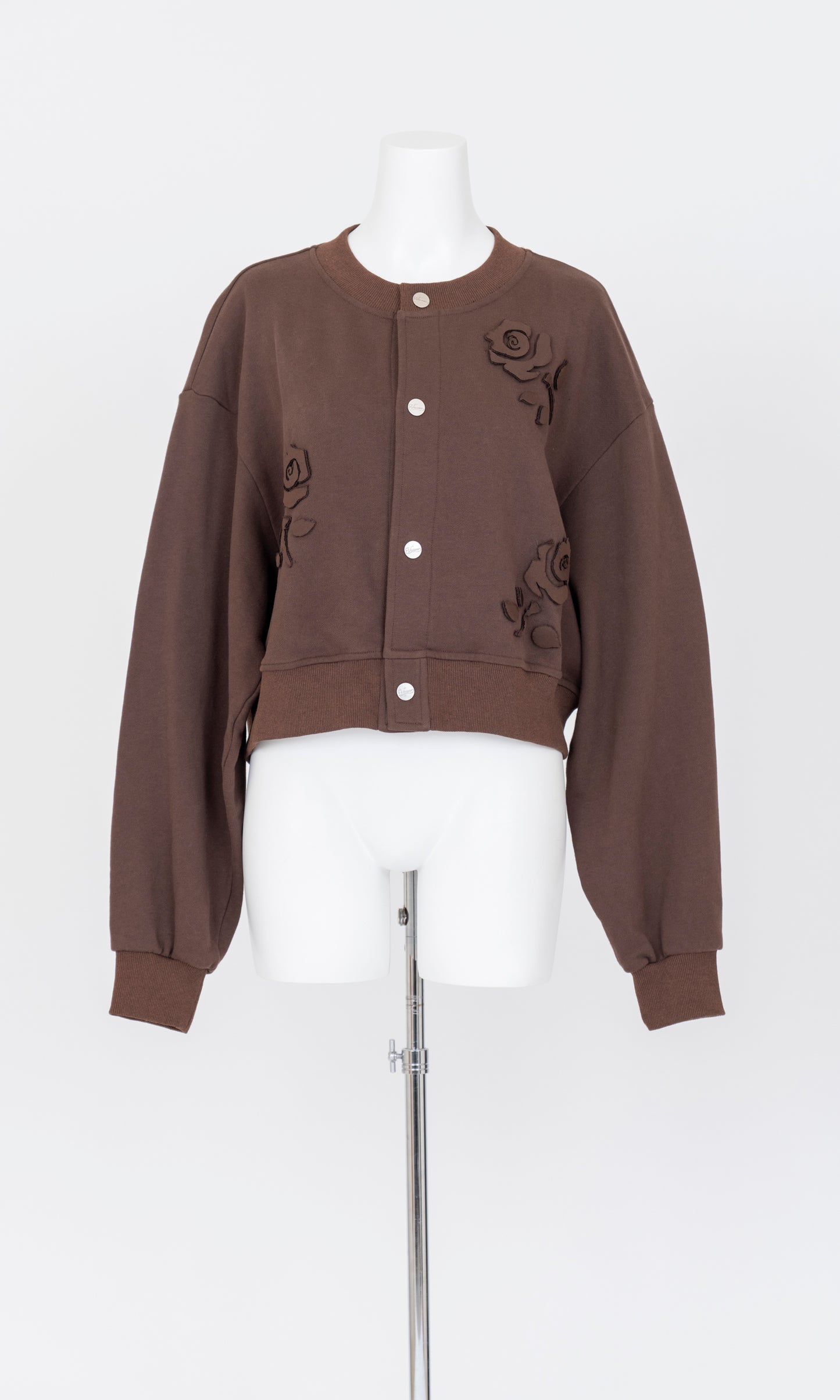 Flowr Applique Jersey Cardigan