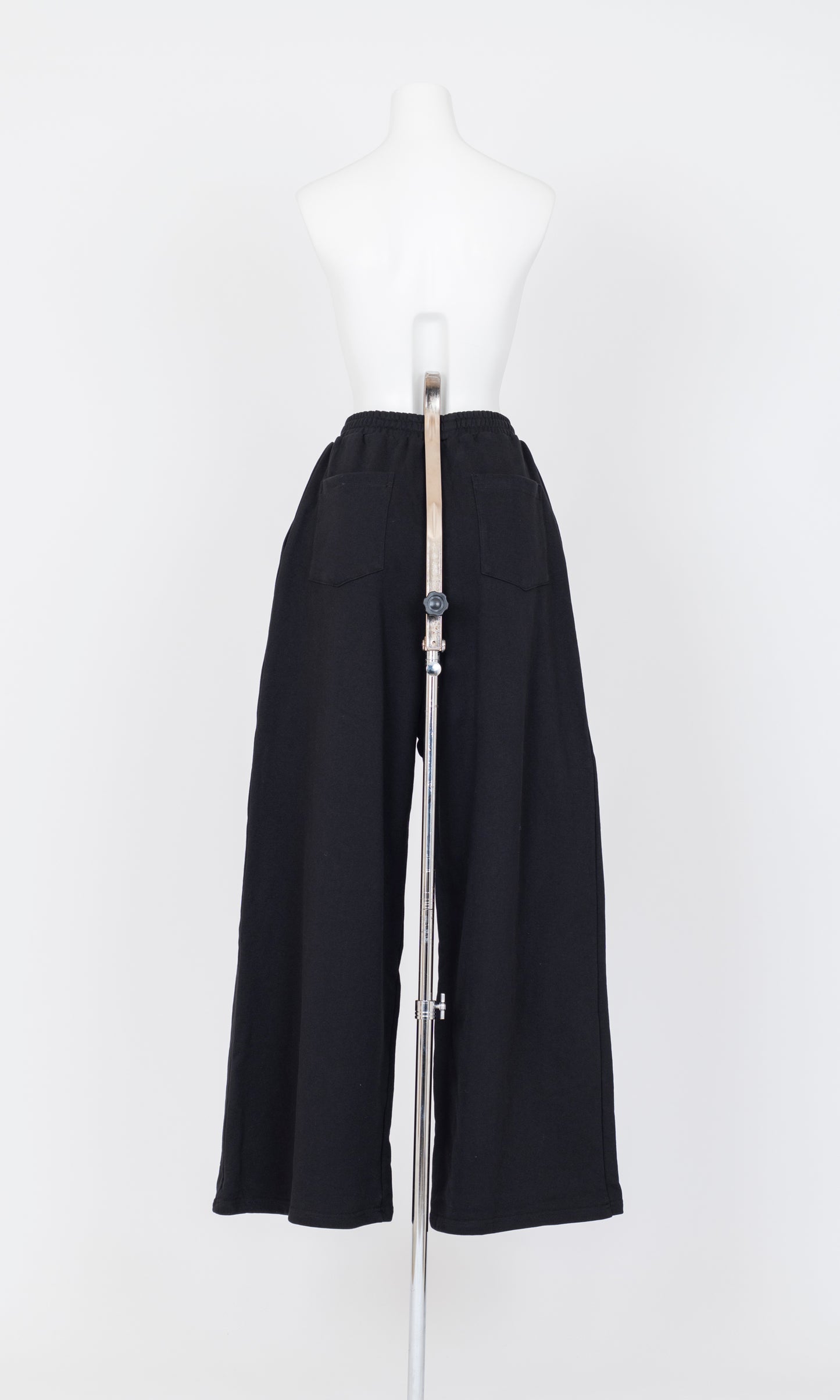 Flower Applique Jersey Pants