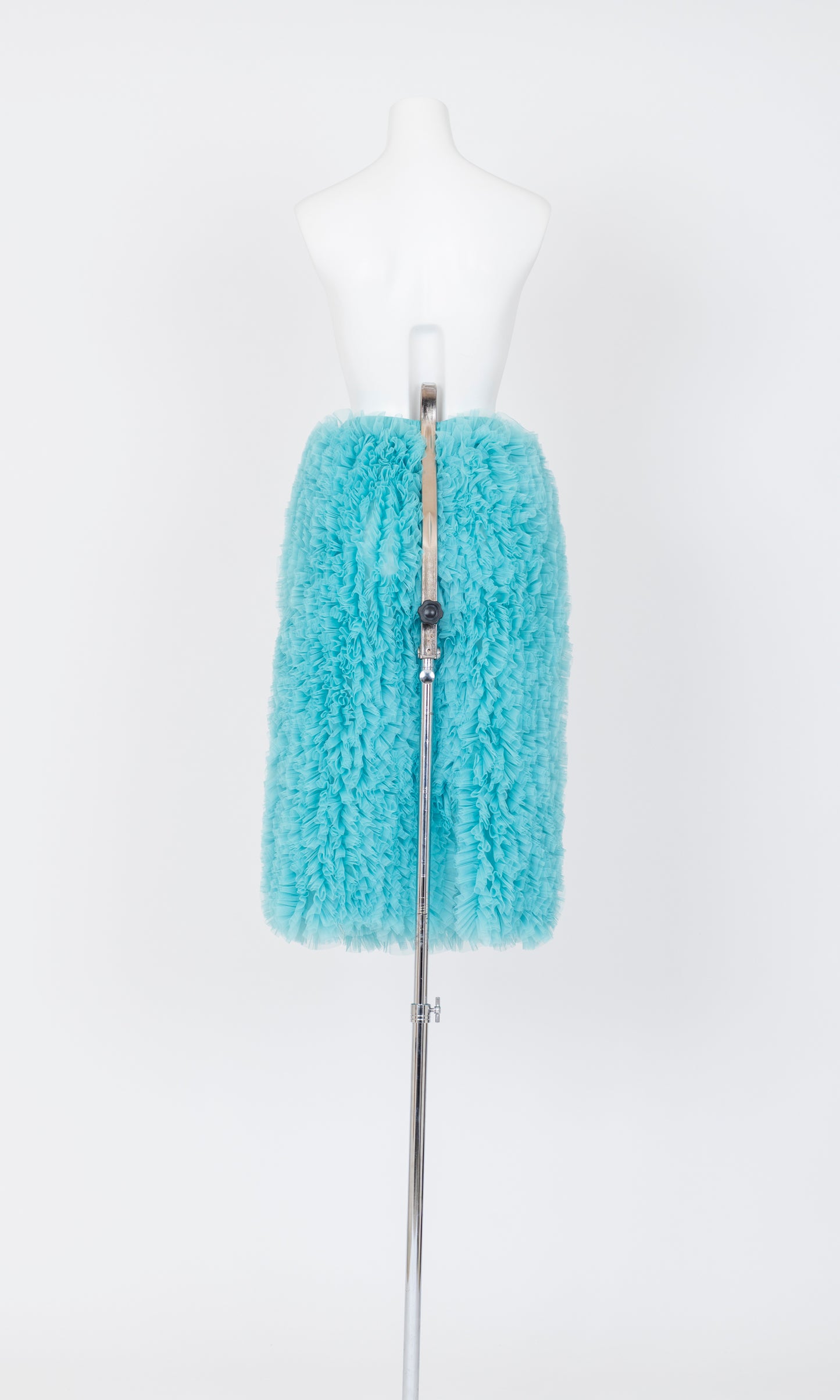 Ruffle Tulle Midi Skit