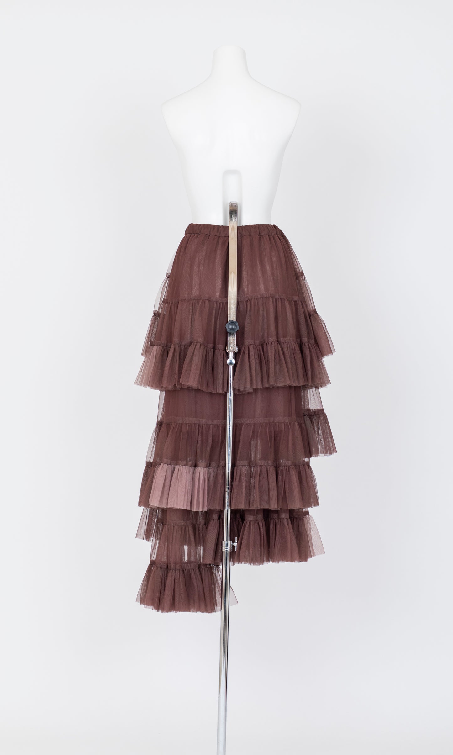 Tulle Asymmetric Skirt