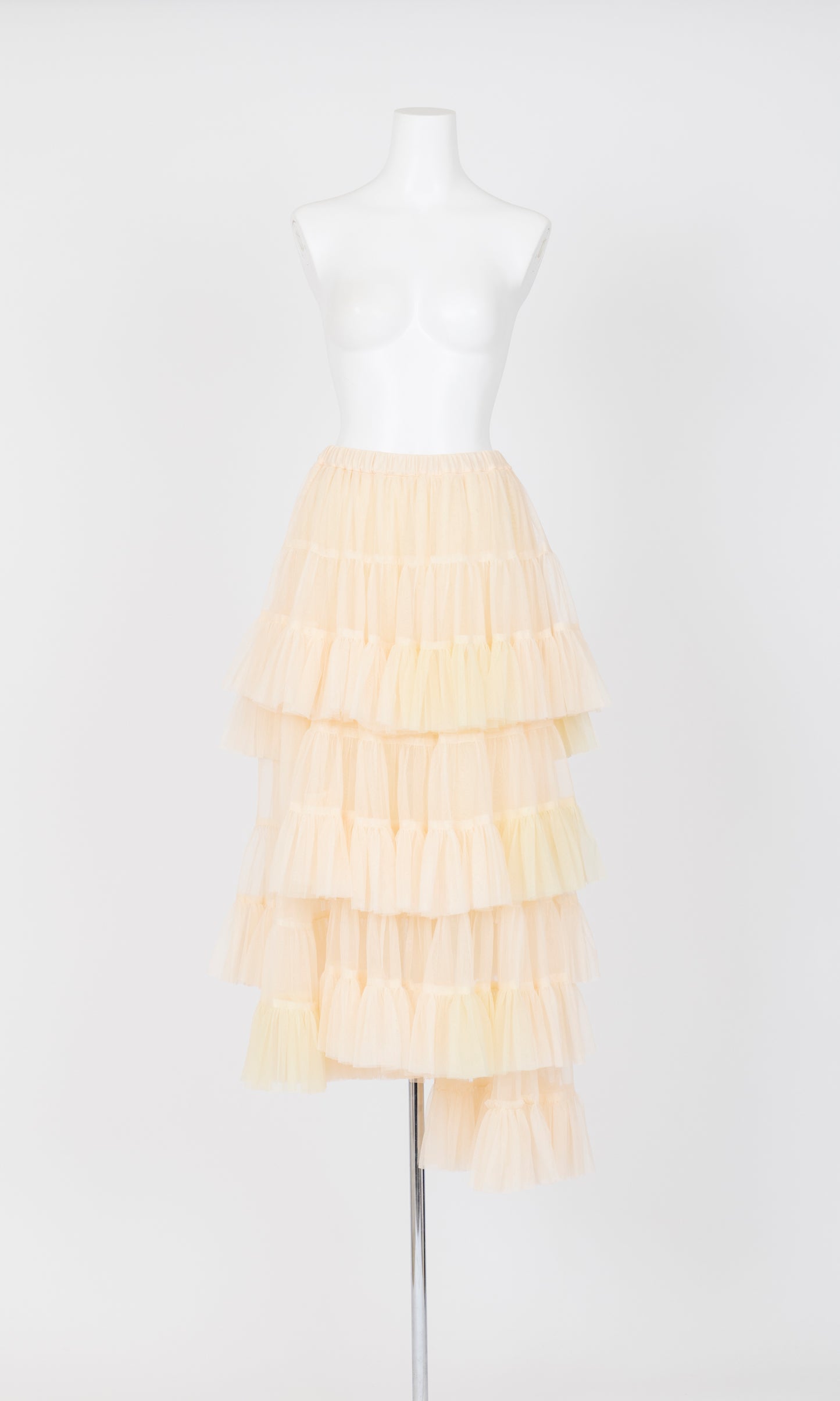 Tulle Asymmetric Skirt