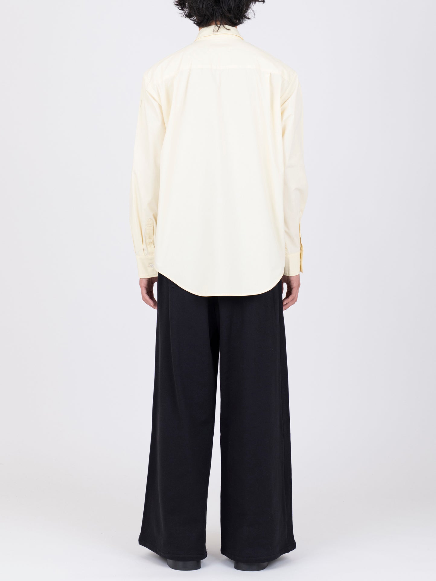 Detachable Ribbon Collar Shirt