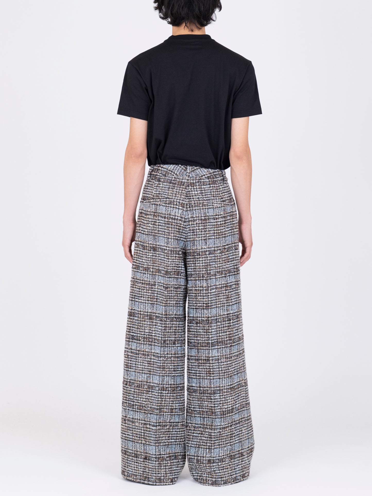 Melange Tweed Trousers