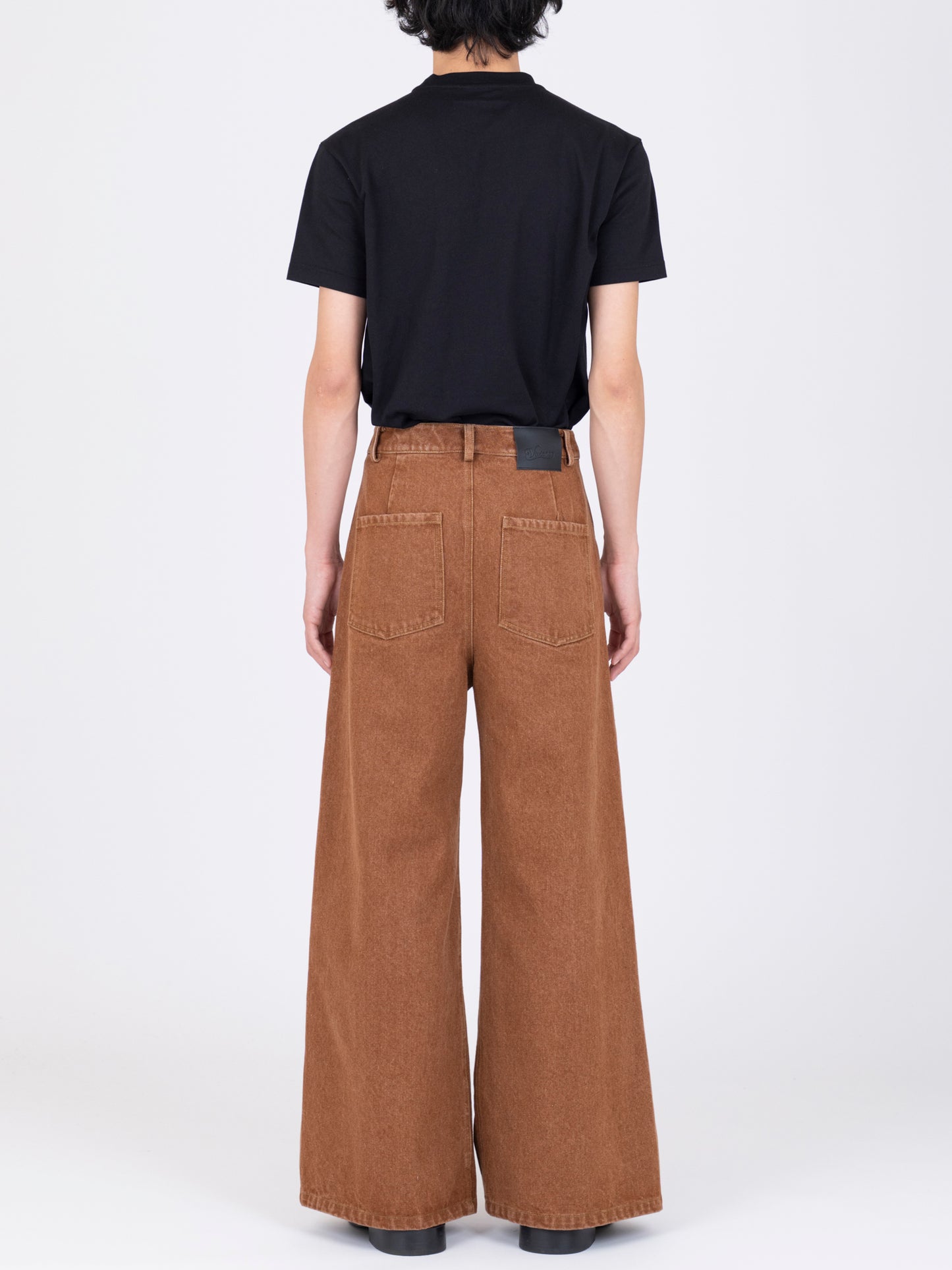 French Corded Denim Trousers