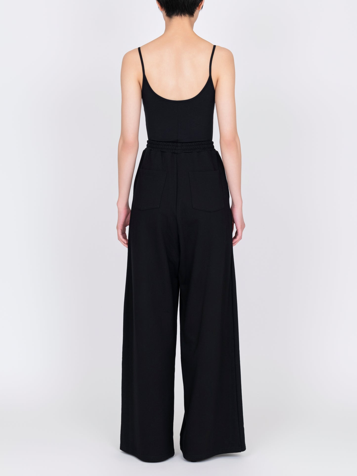 Flower Applique Jersey Pants