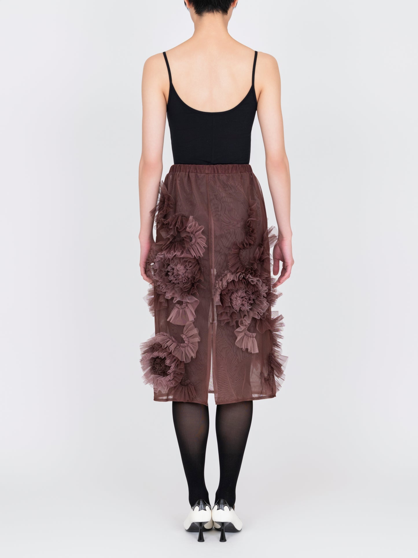 Flower Tulle Skirt