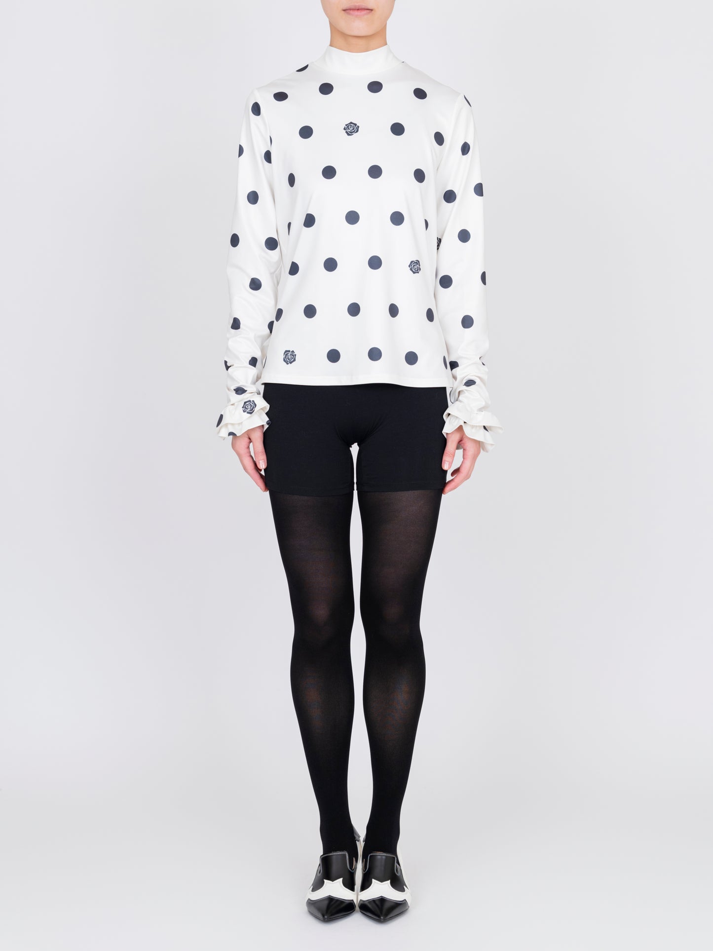Ruffle Elastic Top