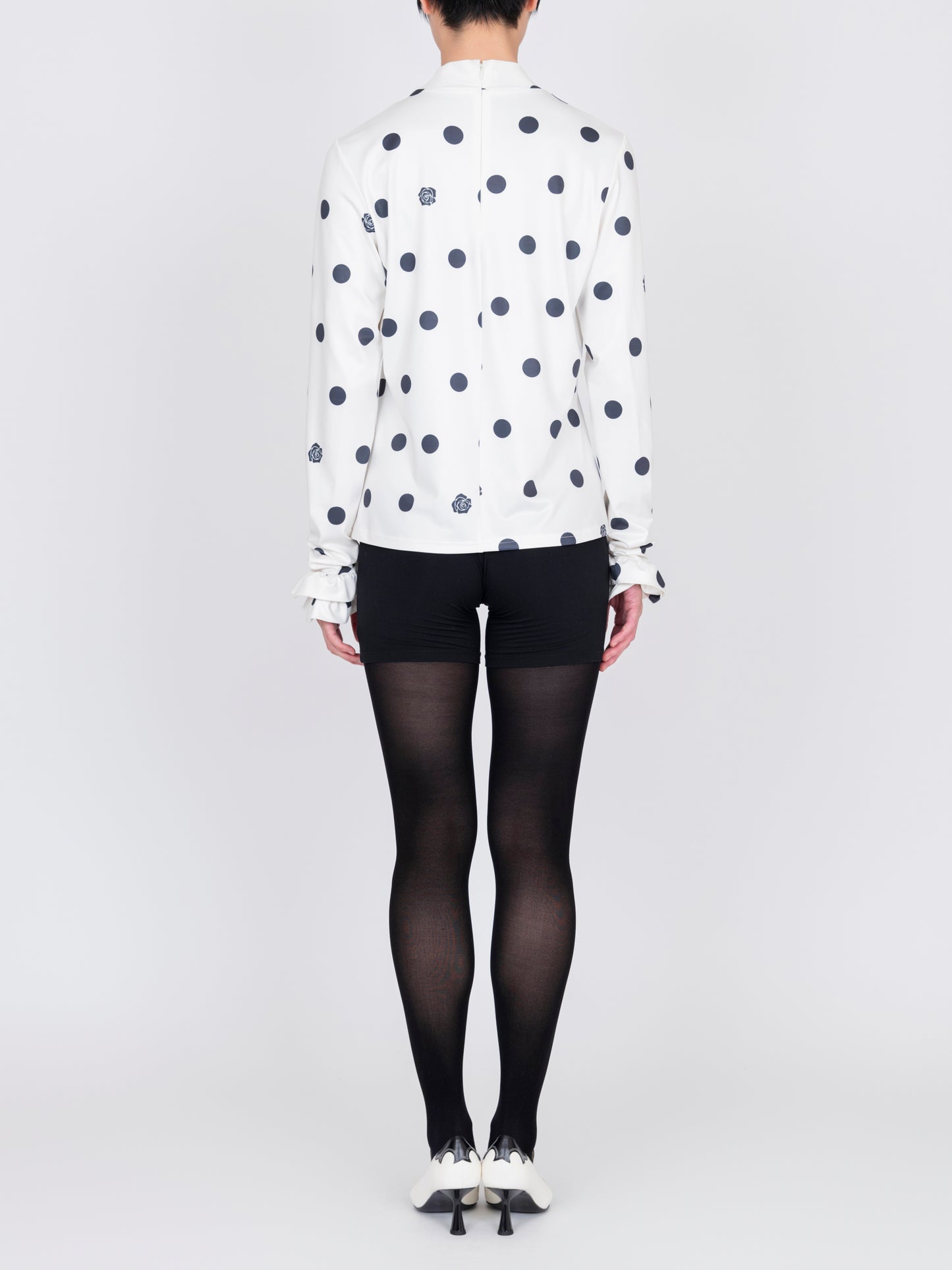 Ruffle Elastic Top