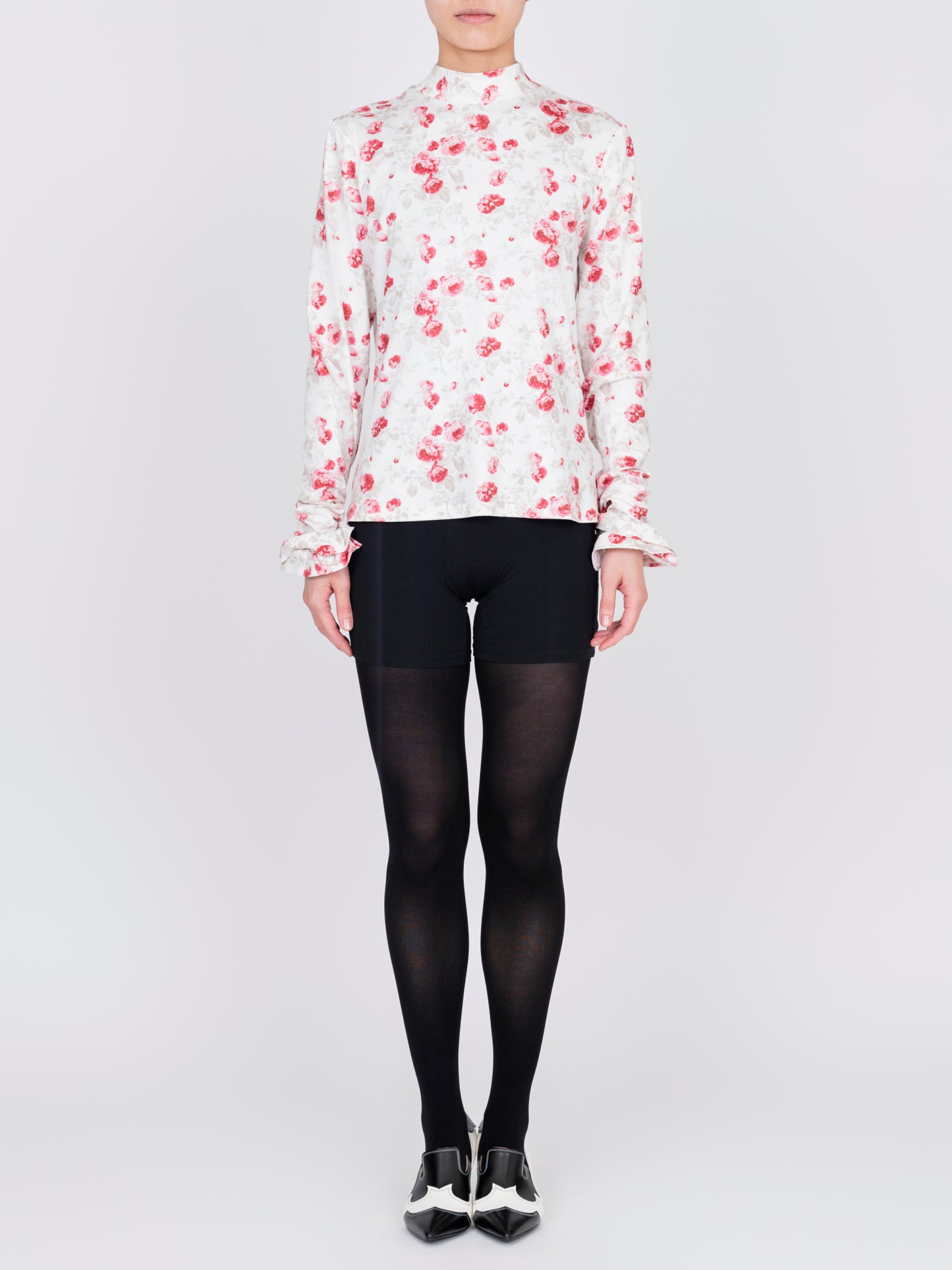 Ruffle Elastic Top