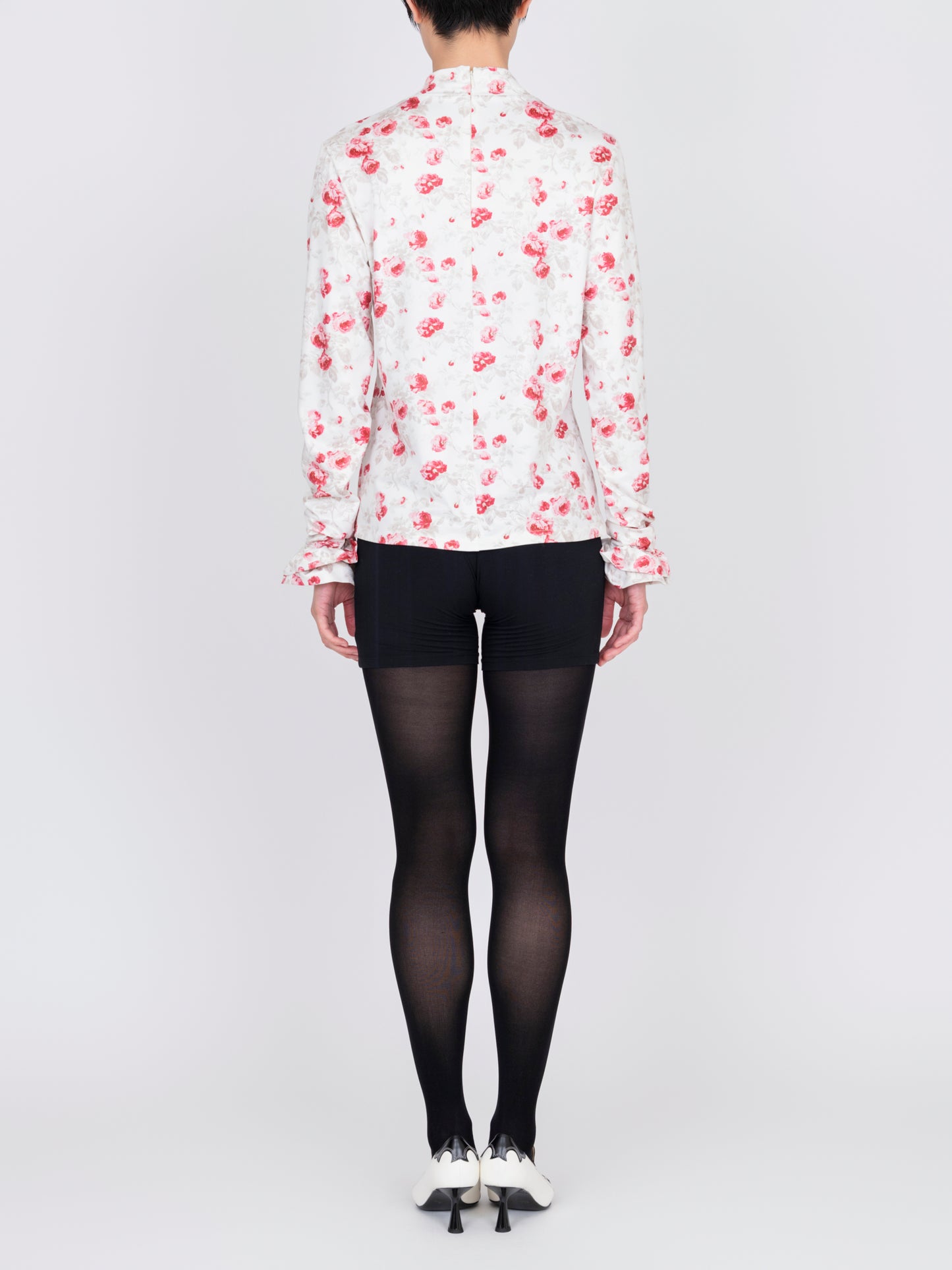 Ruffle Elastic Top