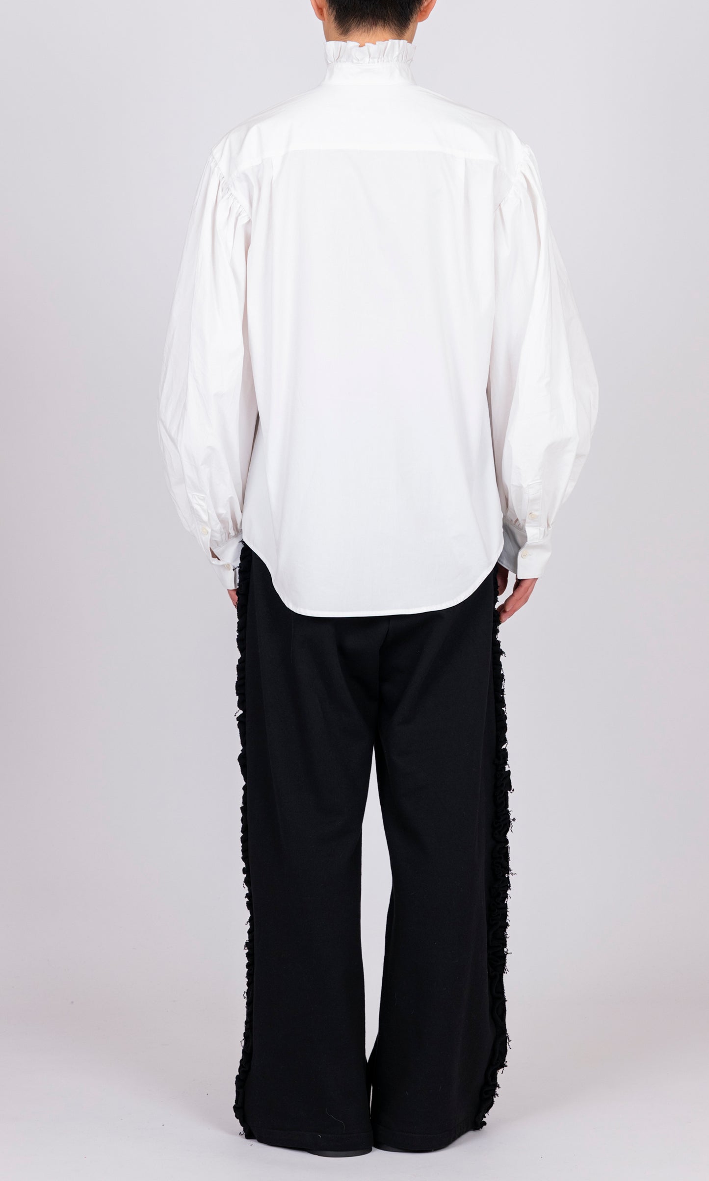 Ruffe Collar Shirt