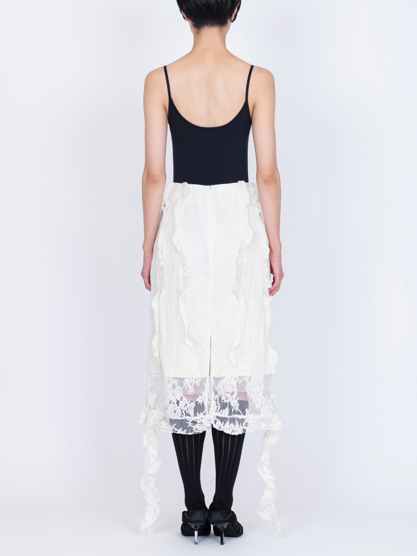 Boudoir Satin Skirt