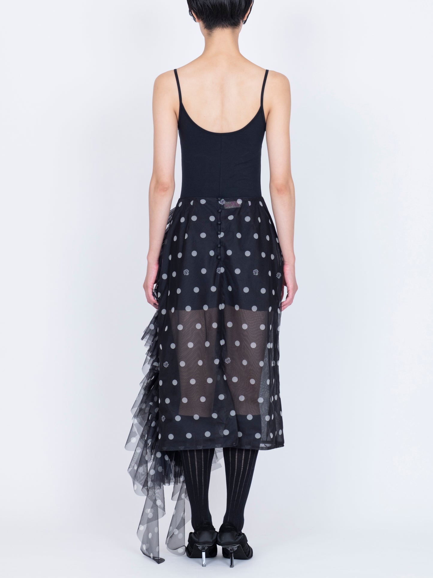 ''A Pois'' Tulle Skirt