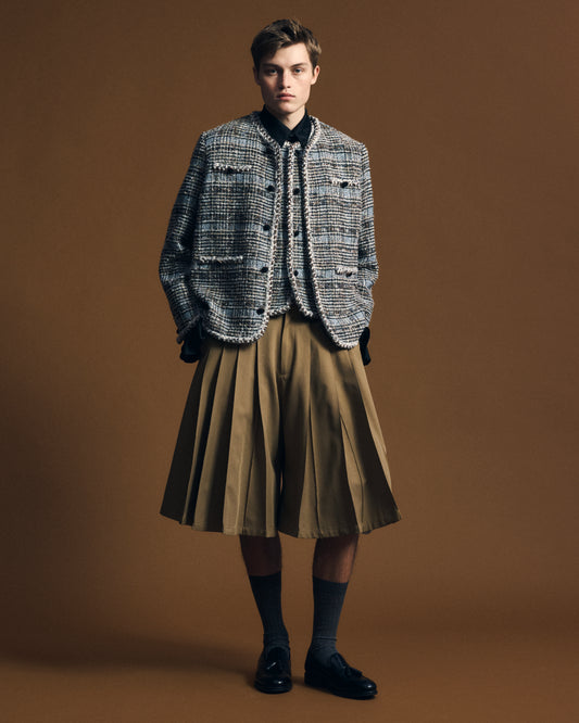 Melange Tweed Jacket