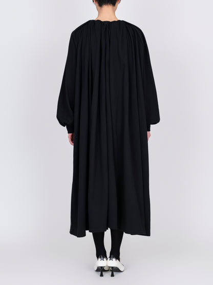 Puff Sleeve Jersey Dress