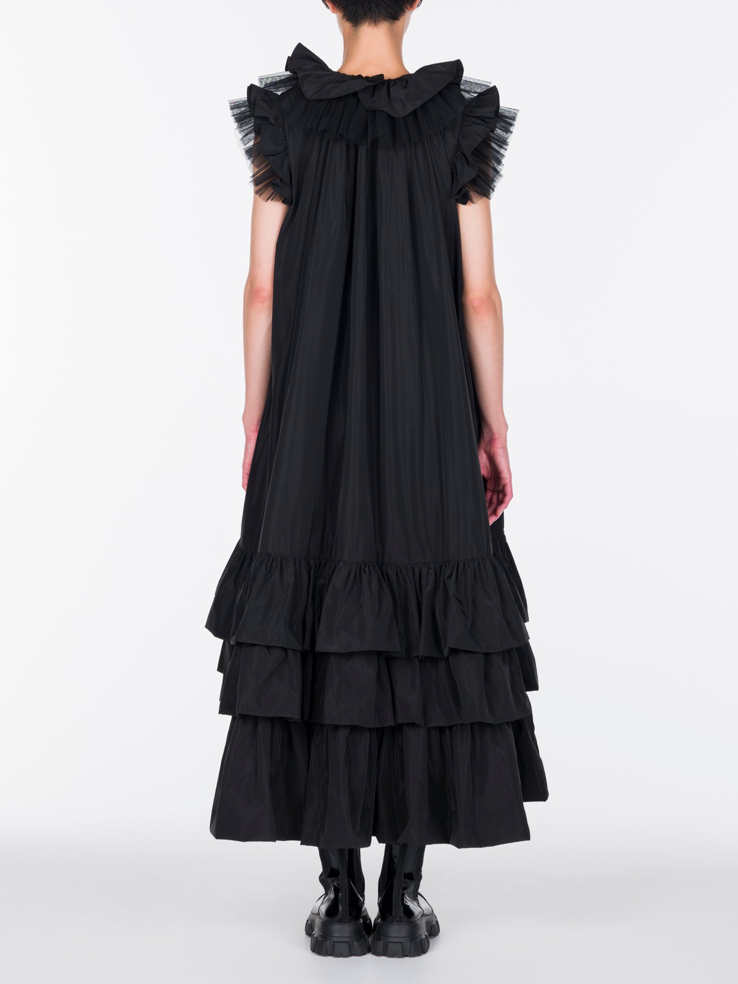 Tulle Layered Sleeveless Dress VIVIANO tulle-layered-sleeveless-dress-viviano