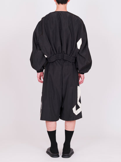 Ribbon Detail Bomber Jacket