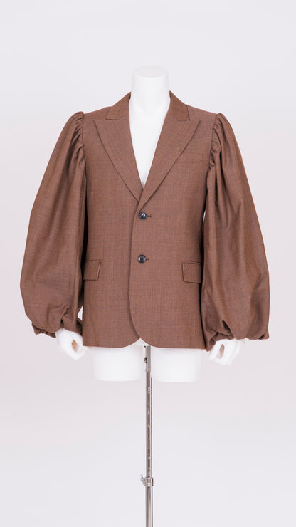 Puff Sleeve Blazer